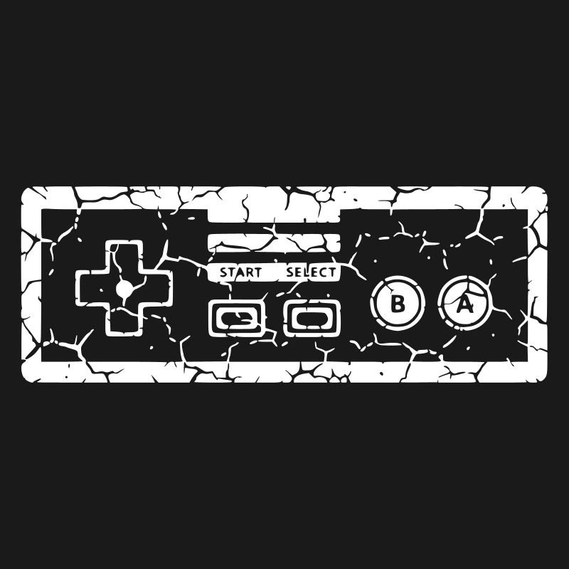 Old School Controller Vintage Vector