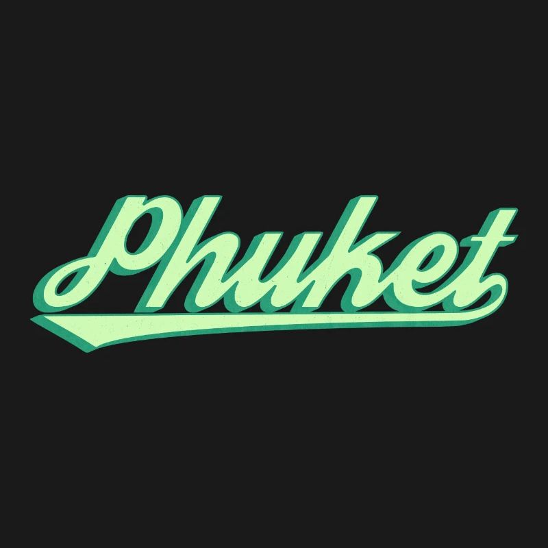 Phuket Retro Coastal Script