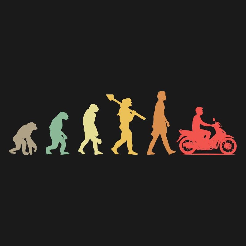 Evolution Moped Moped Driver