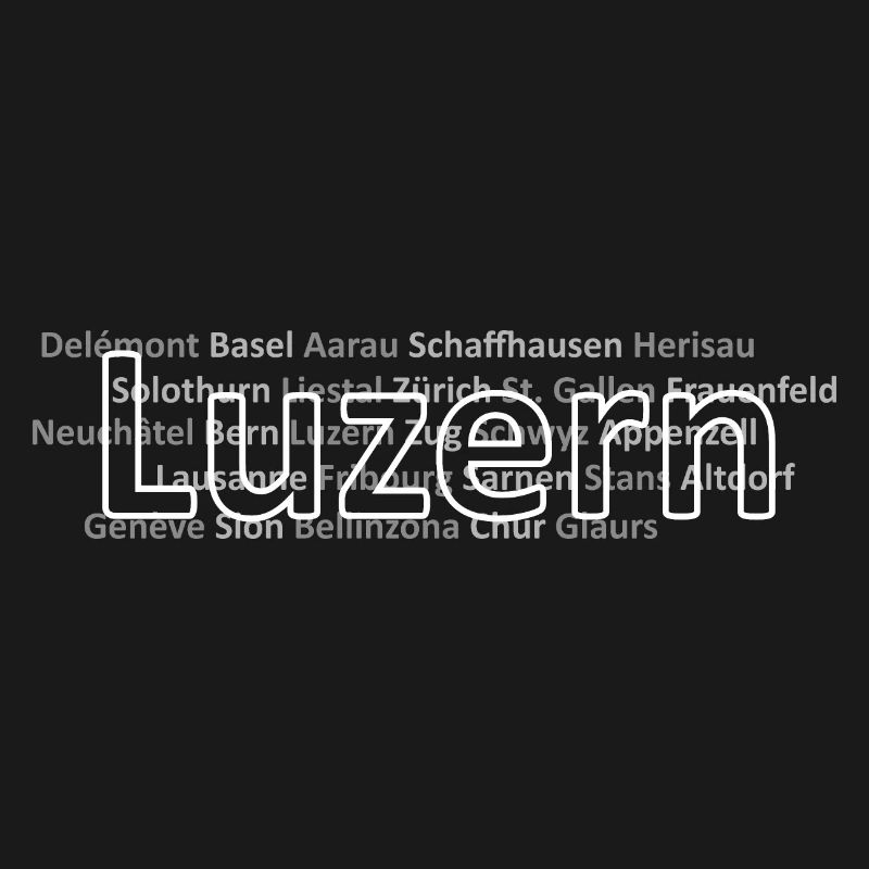 Schweizer Städte Luzern