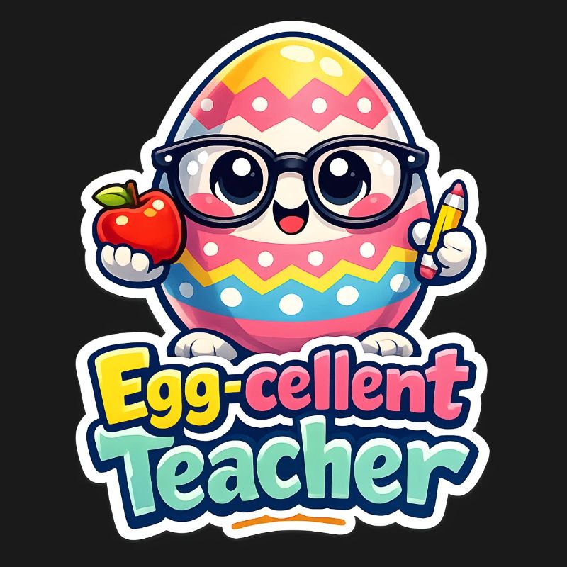 Egg Cellent Teacher Easter Egg Easter