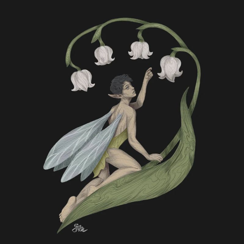 Pixie mit Maiglöckchen