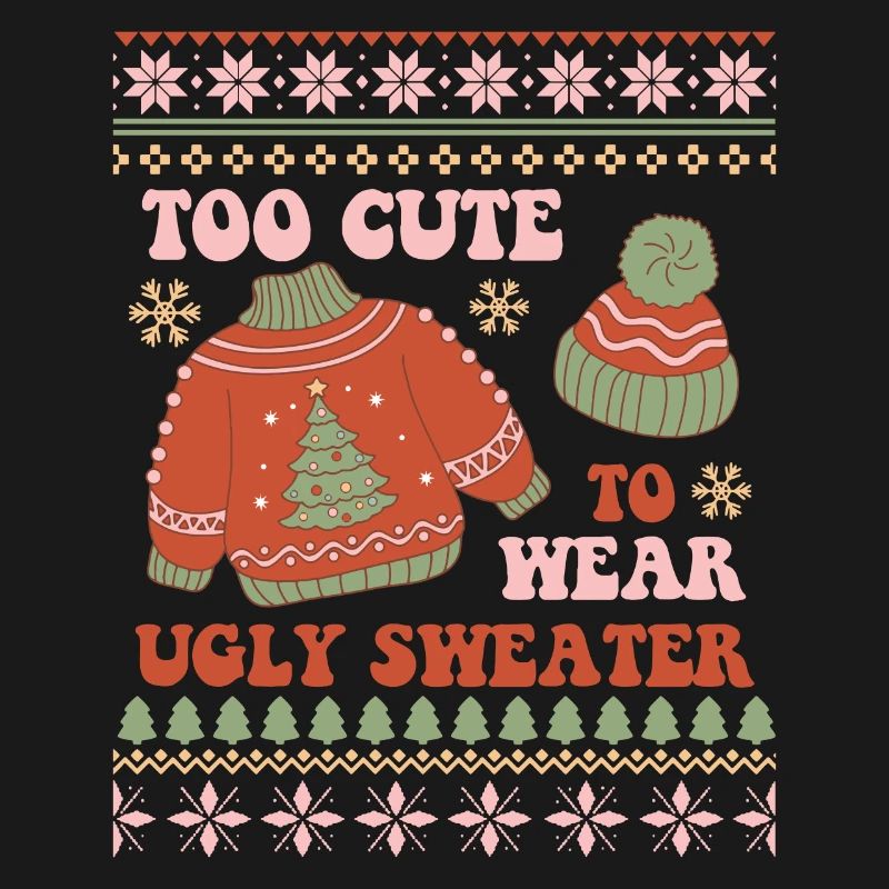 Pull de Noël moche