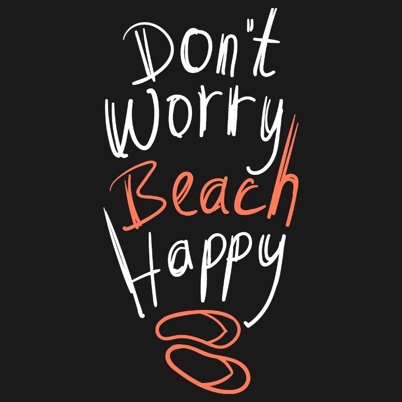Ne t’inquiète pas, plage, joyeuse déclaration d’été