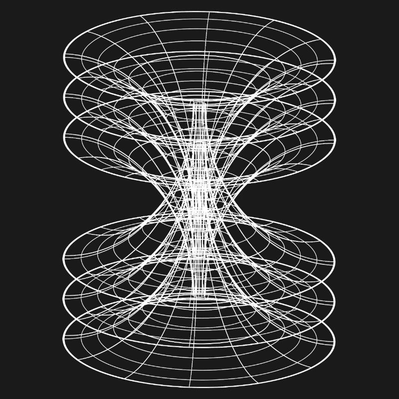 Vortex Wireframe Constellation
