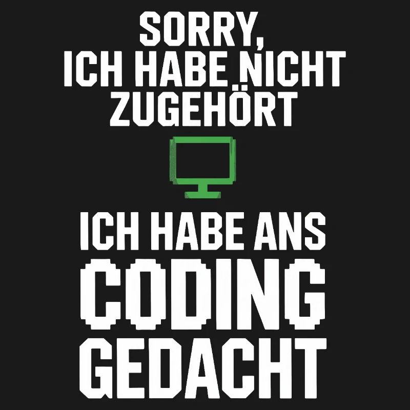 Désolé, j’ai pensé à coder