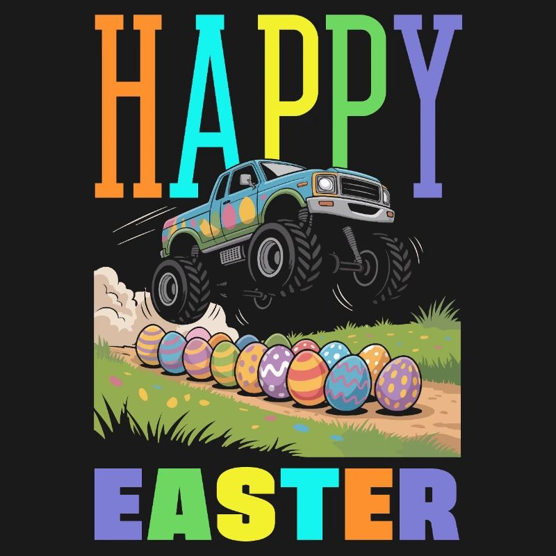 Happy Easter Sweet Easter Bunny Egg Hunt Easter Eggs