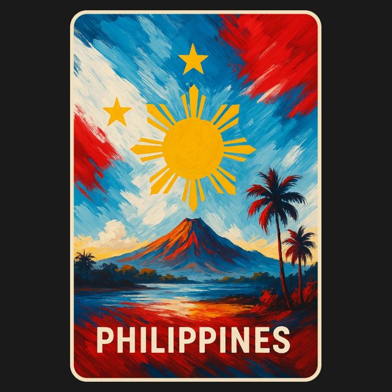 Conception des drapeaux des Philippines