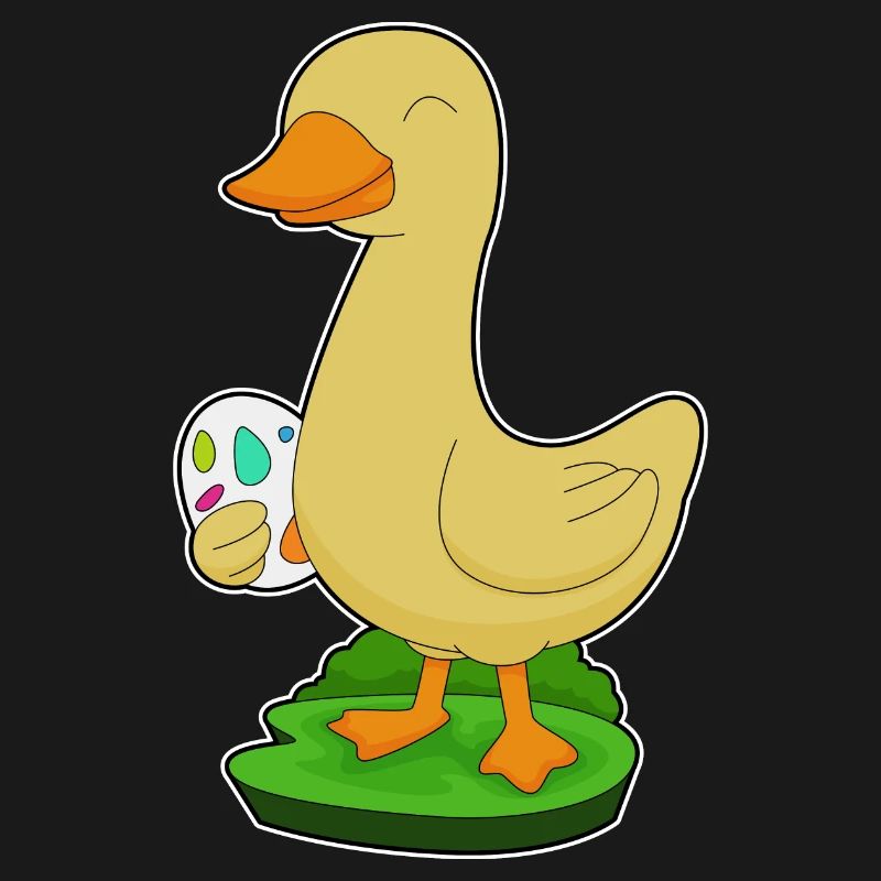 Duck Easter Easter Egg