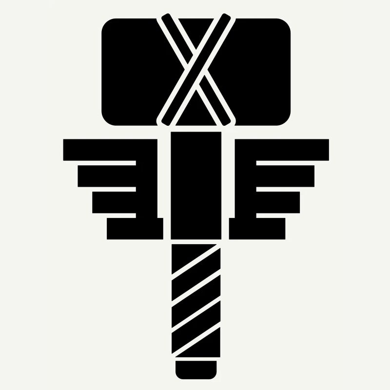 Thor Hammer – Wikinger Mjölnir Comic Superheld