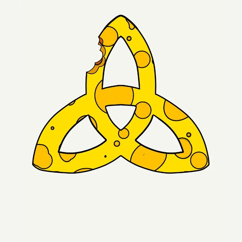 Celtic symbol Triqueta Endless gift