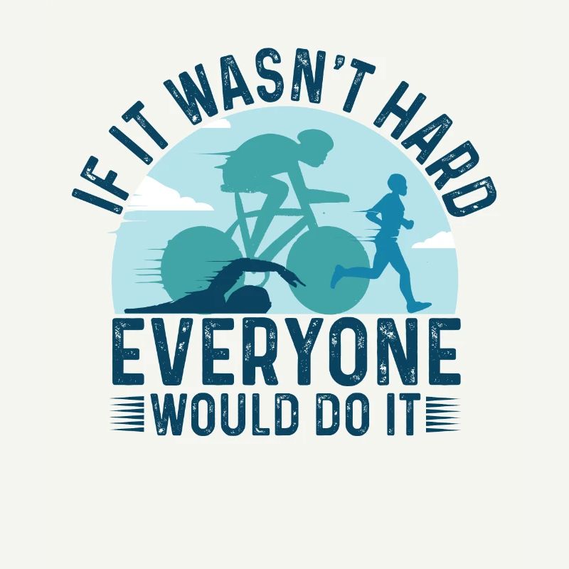 Si ce n’est pas difficile serait le triathlon