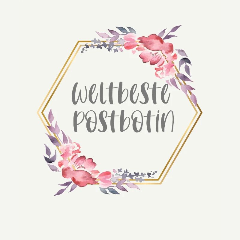 Weltbeste Postbotin Post Beruf Geschenk