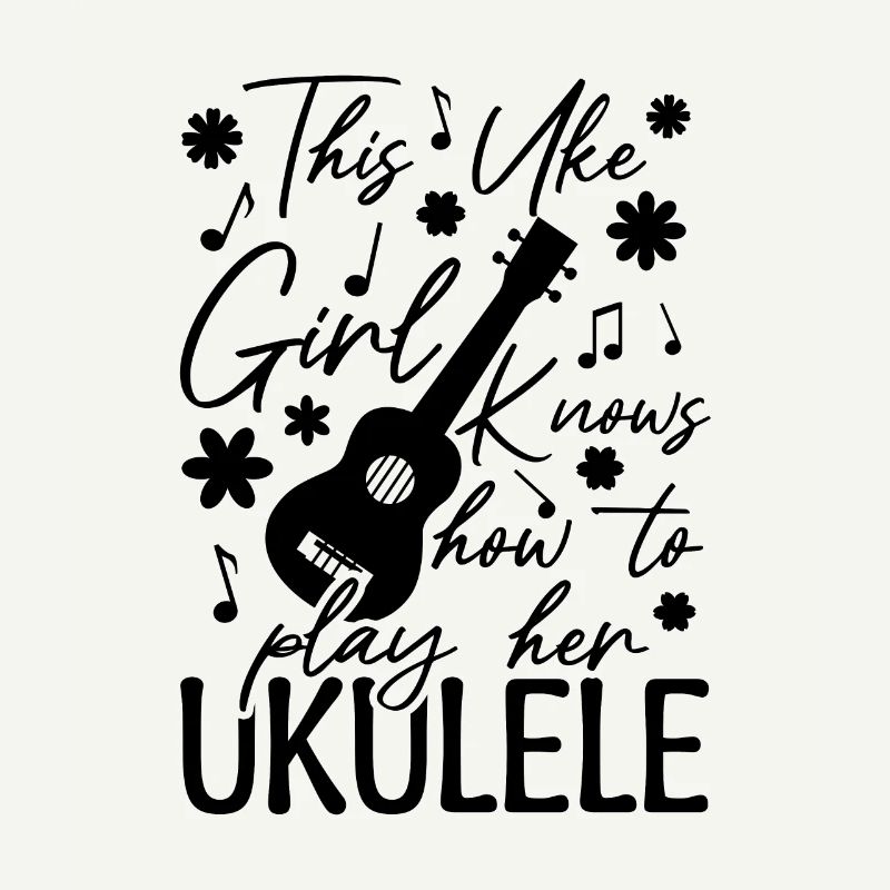 Ukulele Mädchen
