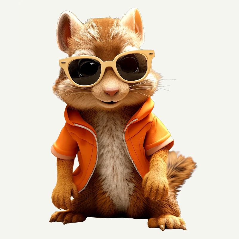 Eichhörnchen Sonnenbrille Ich Liebe Eichhörnchen