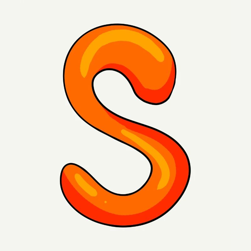 Buchstabe S Anfangsbuchstabe