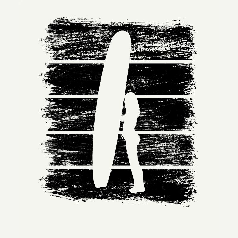 Fille surfeuse
