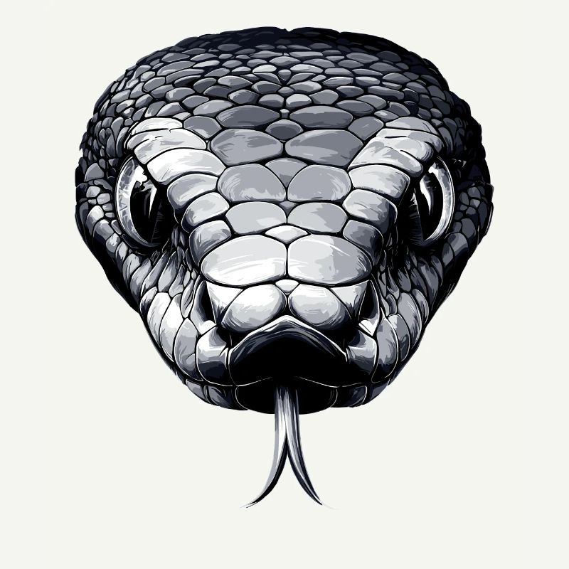 Serpent Python Cobra Mamba Serpent à sonnettes Serpent