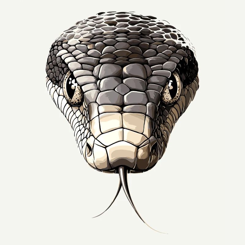 Serpent Python Cobra Mamba Serpent à sonnettes Serpent