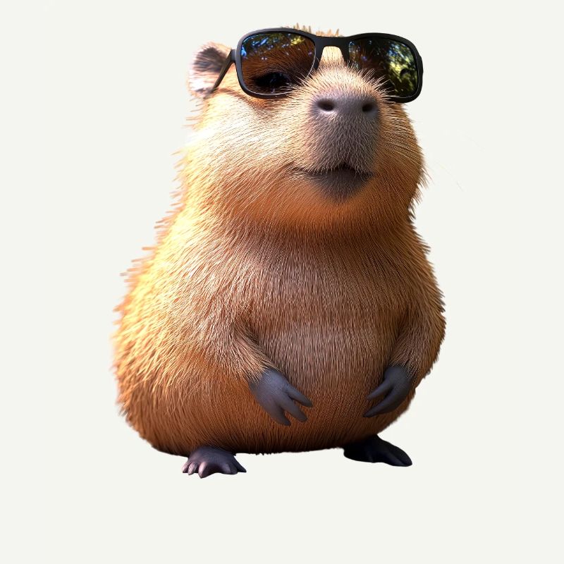 Capybara Be Capy Capybara Funny Capybara