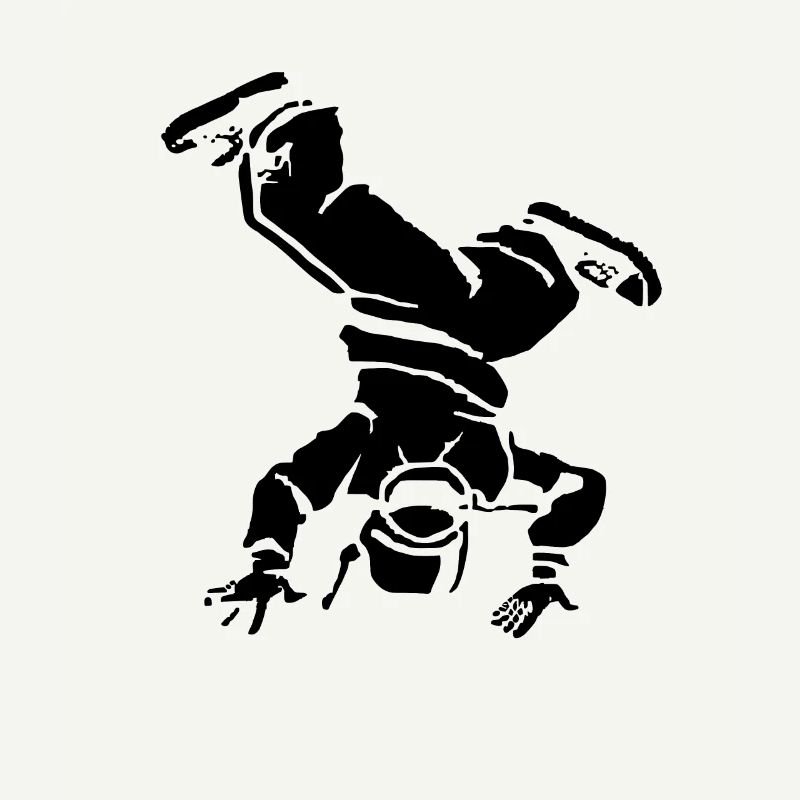 Breakdancer Drawing