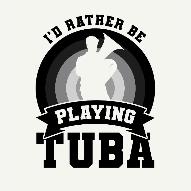 Tuba Player Wit