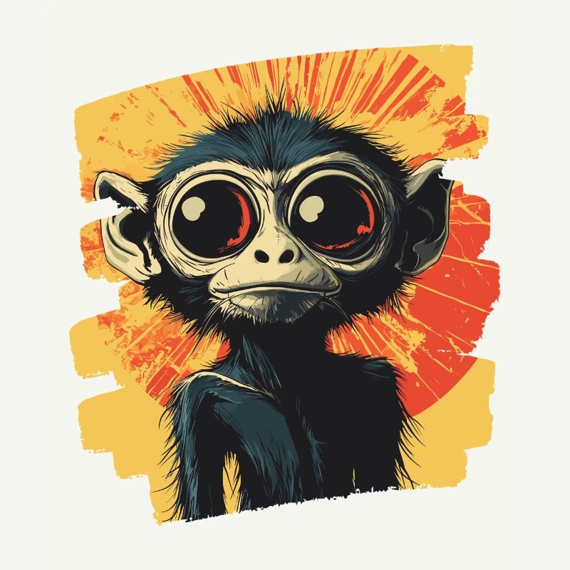 Spider Monkey Retro