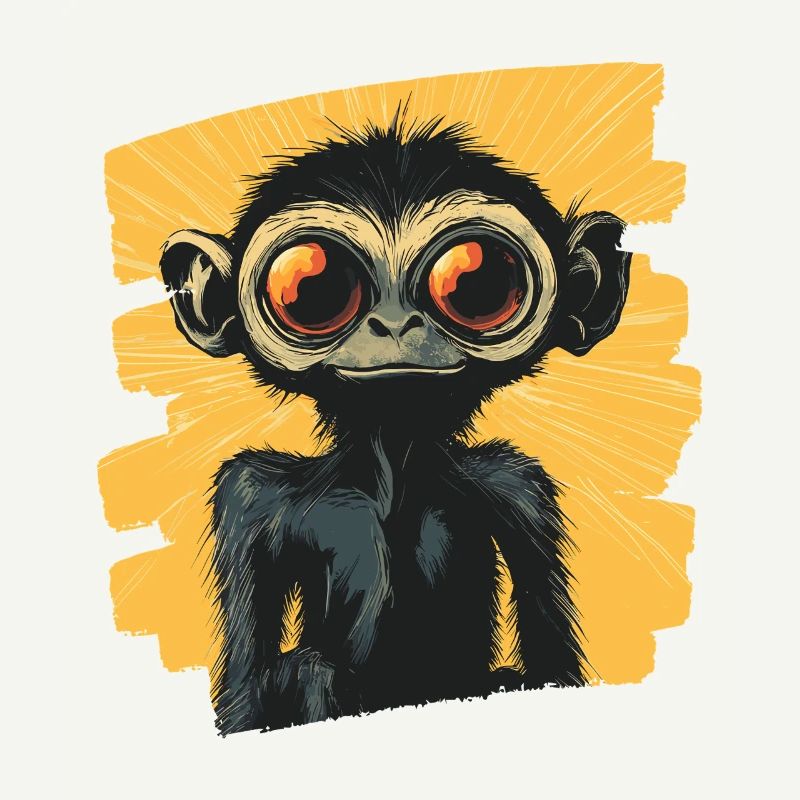 Spider Monkey Retro