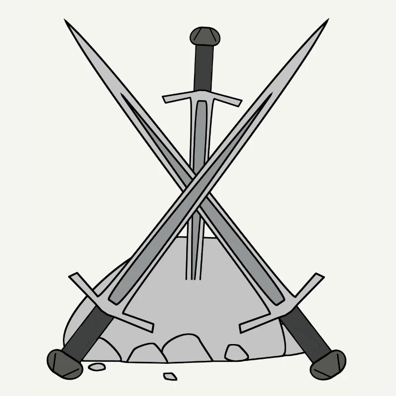 Épée Épées Médiéval Conte de fées Chevalier