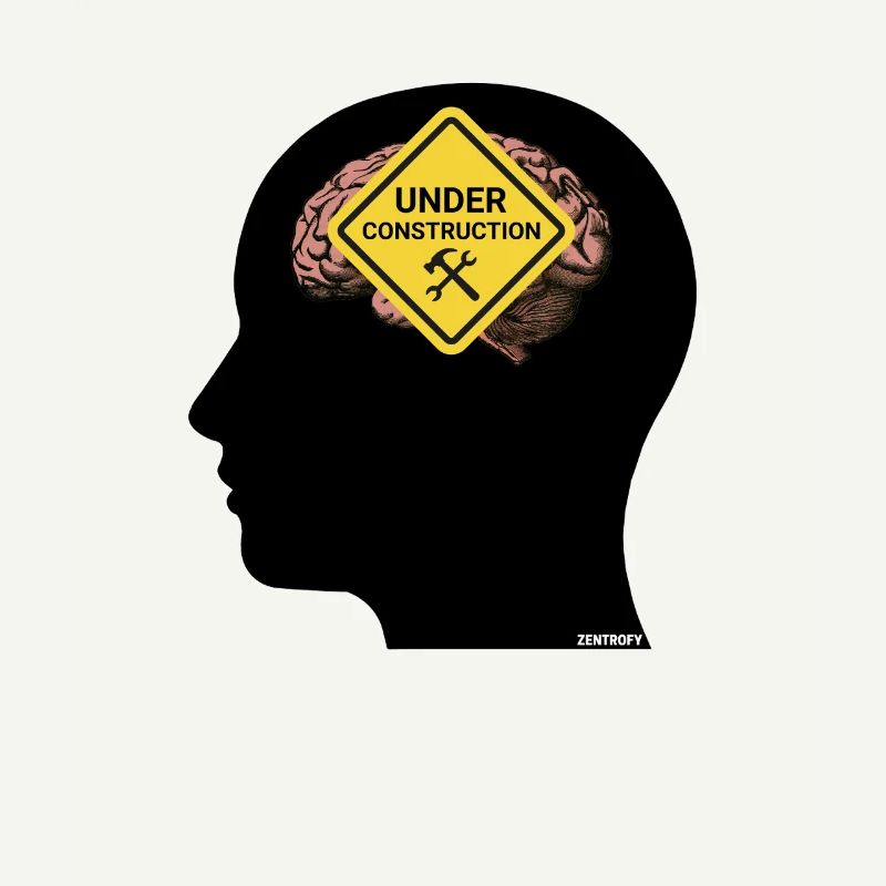 Mindful Construction Brain Tee