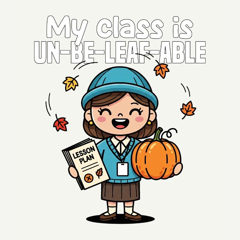 MY CLASS IS UN-BE-LEAF-ABLE - TEACHER GIFT