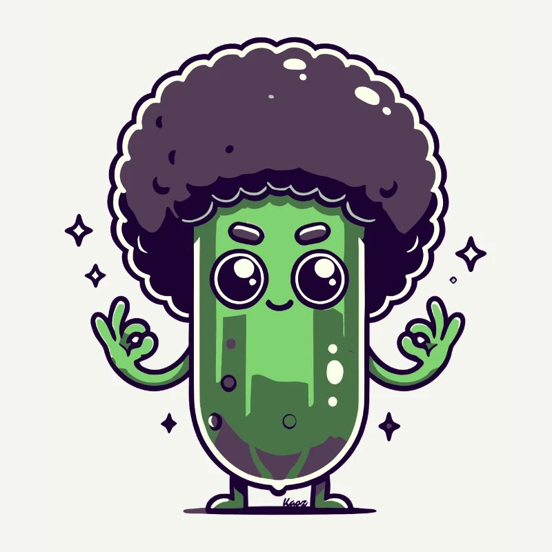 Concombre à l’afro