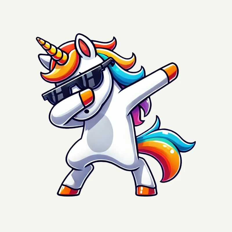 Dab Einhorn Dabbing Einhörner Unicorn Mädchen