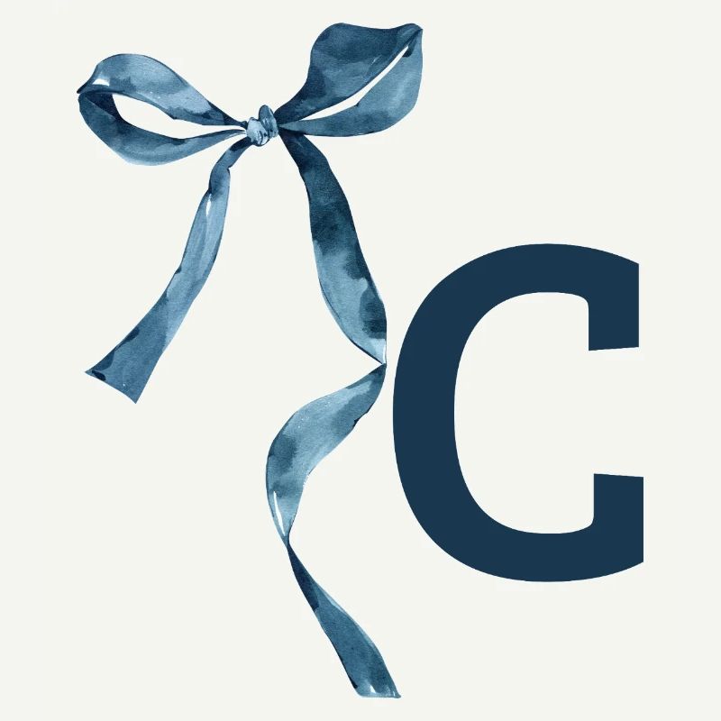 Monogram c gift idea