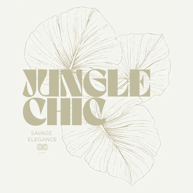 Tropical Monstera Leaf Pattern Design