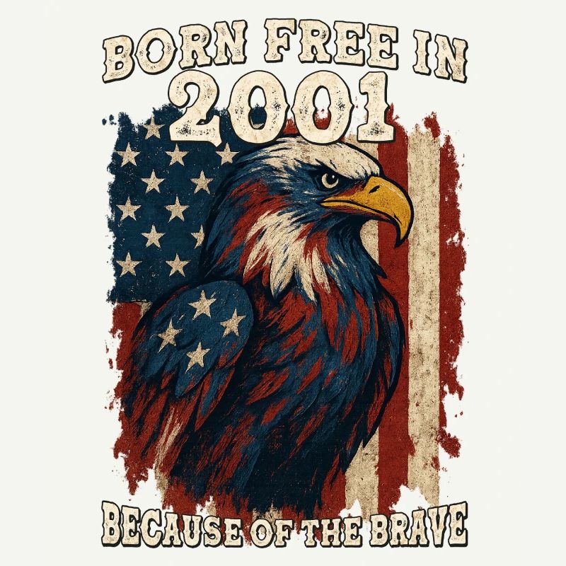 Né libre en 2001 - 24 ans de liberté parce que