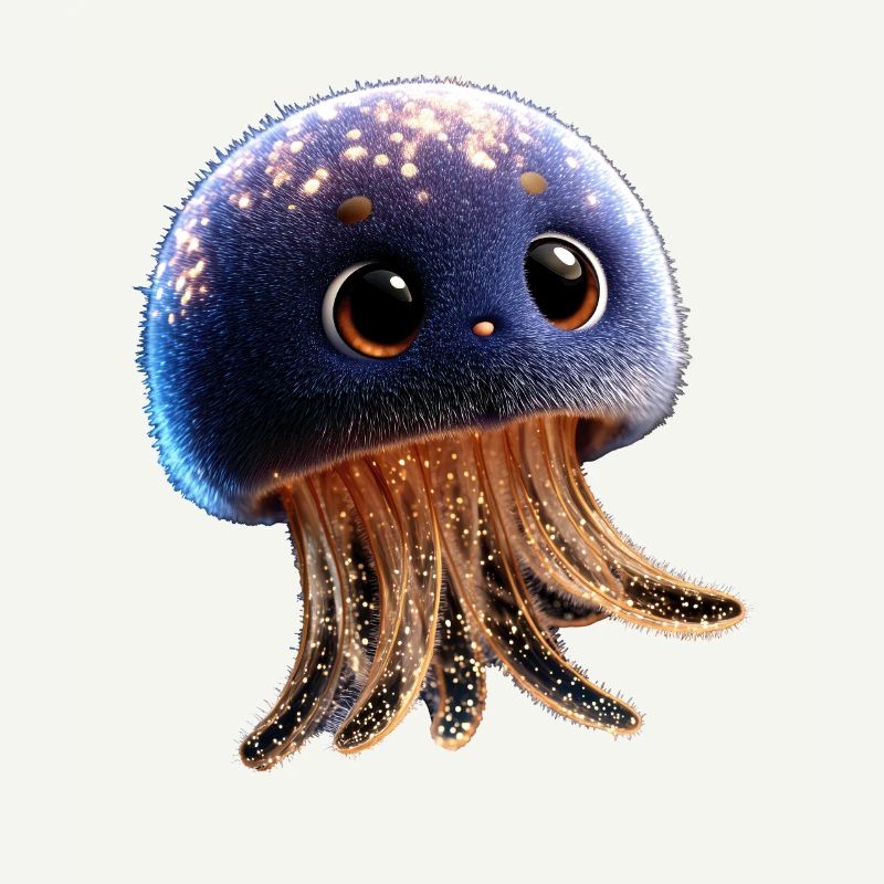 Méduse Méduse de feu Méduse Méduse mignonne