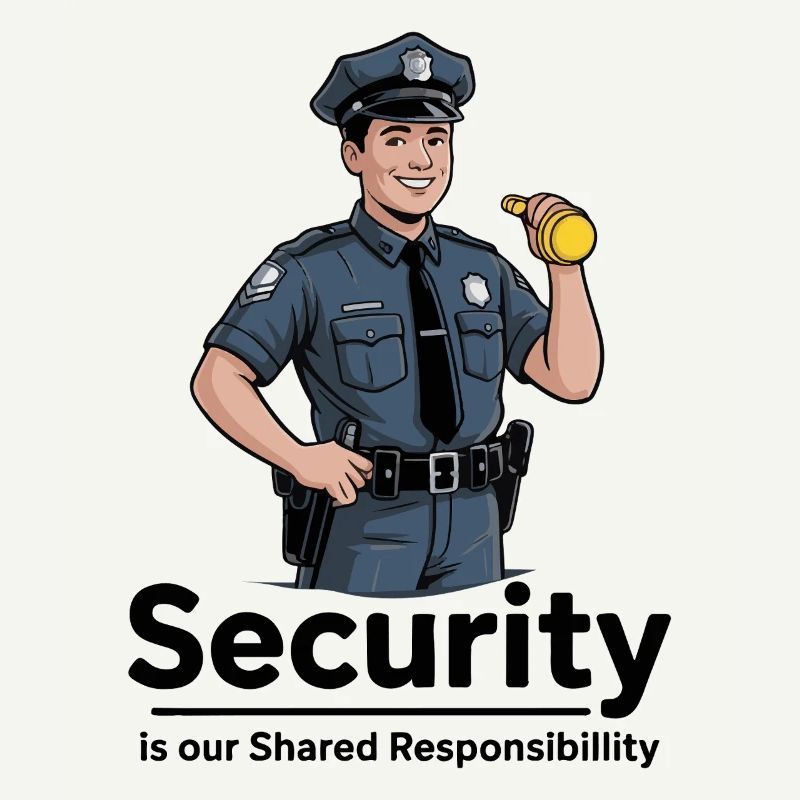 Agent de sécurité Spotlight Graphic