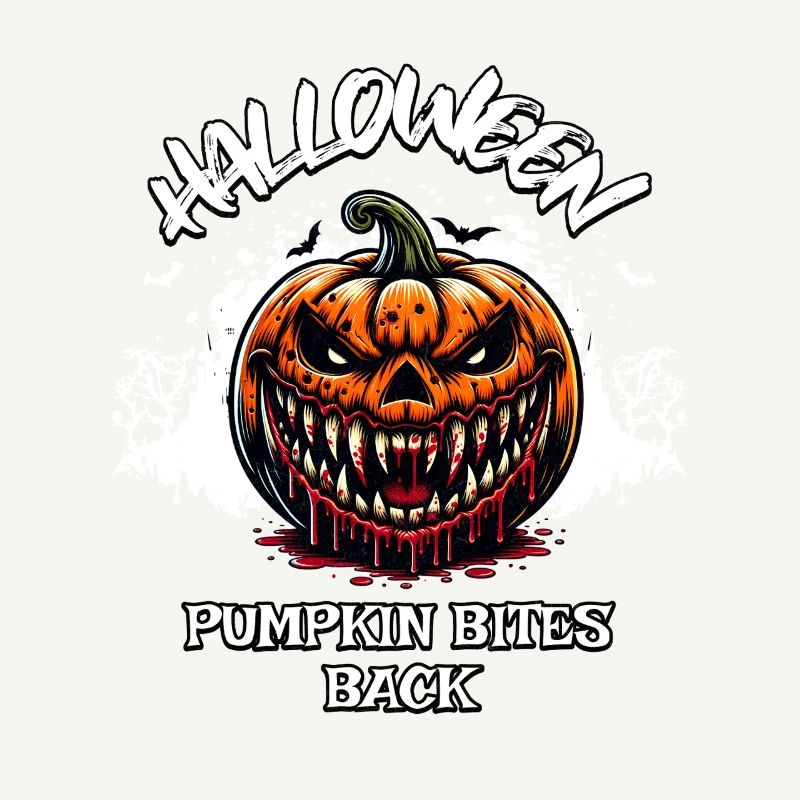 Pumpkin Bites Back – Evil Halloween Pumpkin