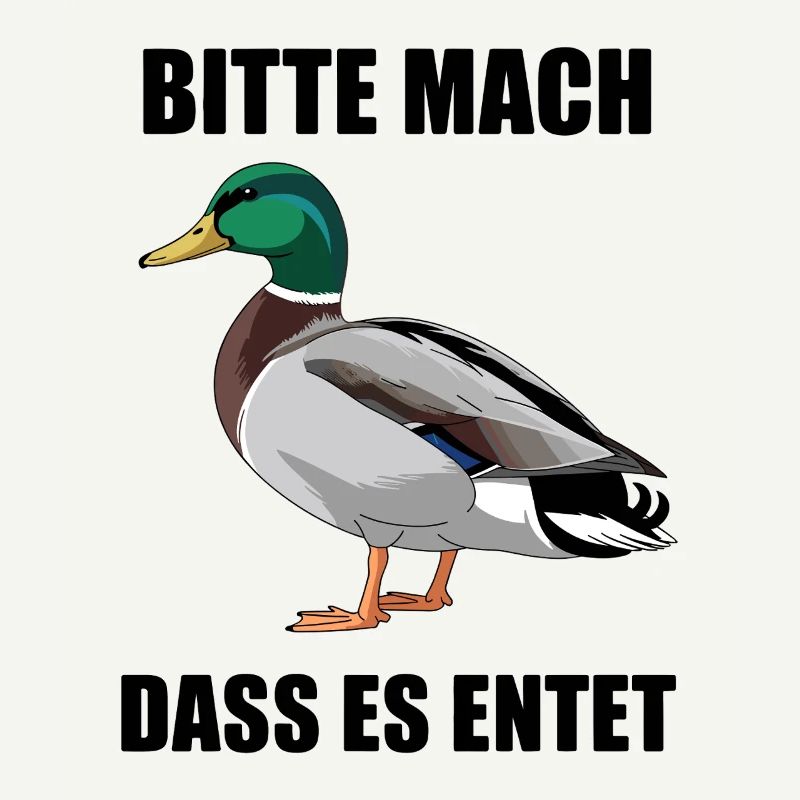 Duck Please Make It Duck Saying Funny Ducks