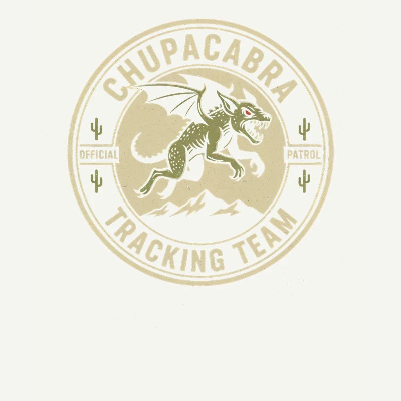 Chupacabra Pursuit Team Drôle Cryptide Chupac