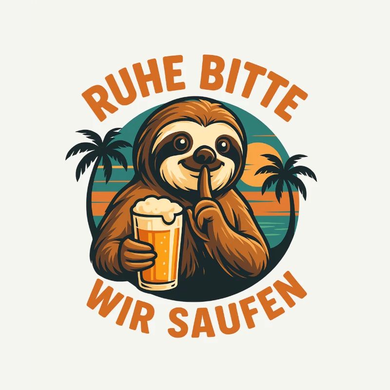 Rest Please We Drink Sloth