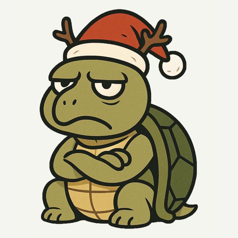 Grim Christmas Turtle