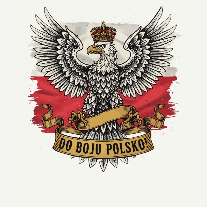 For Poland Into Battle Eagle