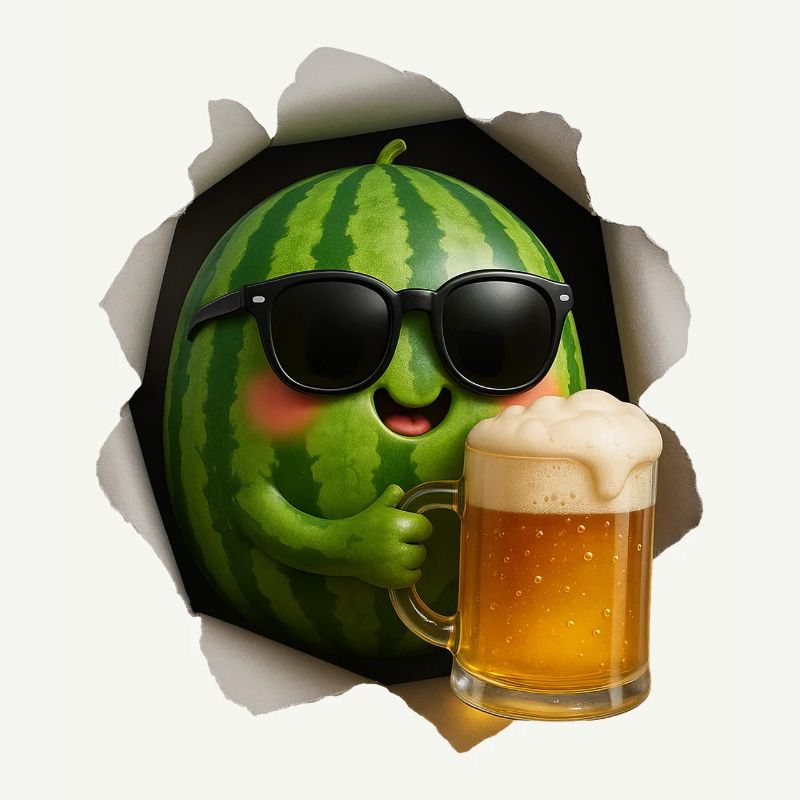 Bière pastèque