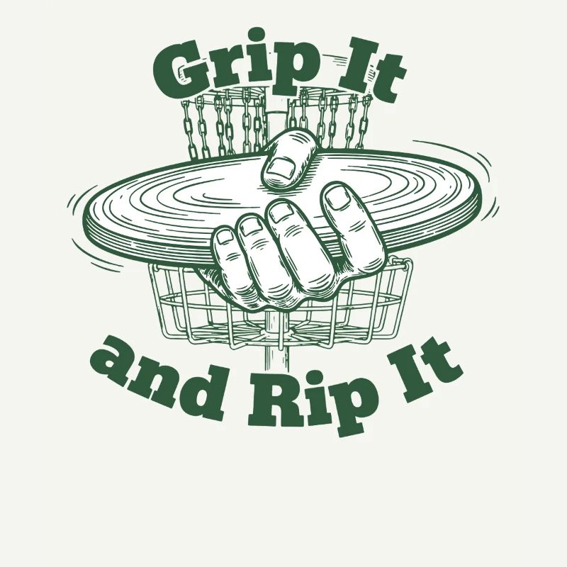 Grip It And Rip It Disc Golf Flying Disc