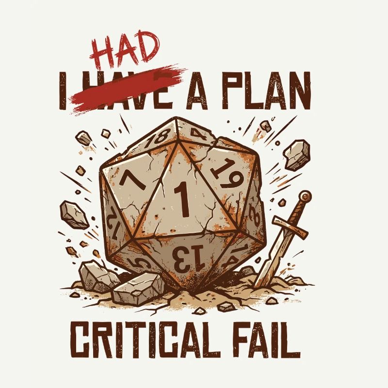 Échec critique – J’avais un plan cube