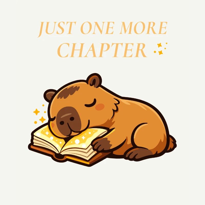 Just One More Chapter Capybara Read