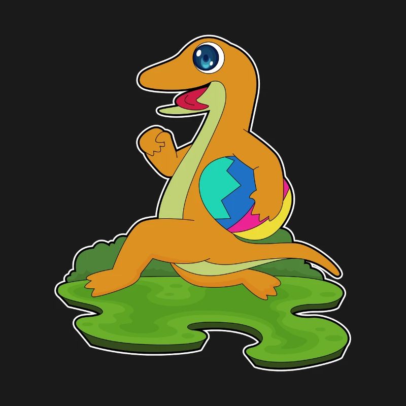 Lizard Easter Easter Egg
