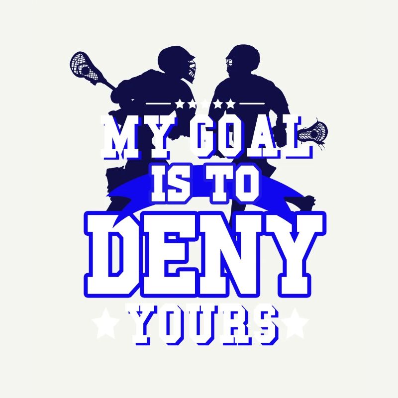Mon objectif est de refuser votre conception de lacrosse